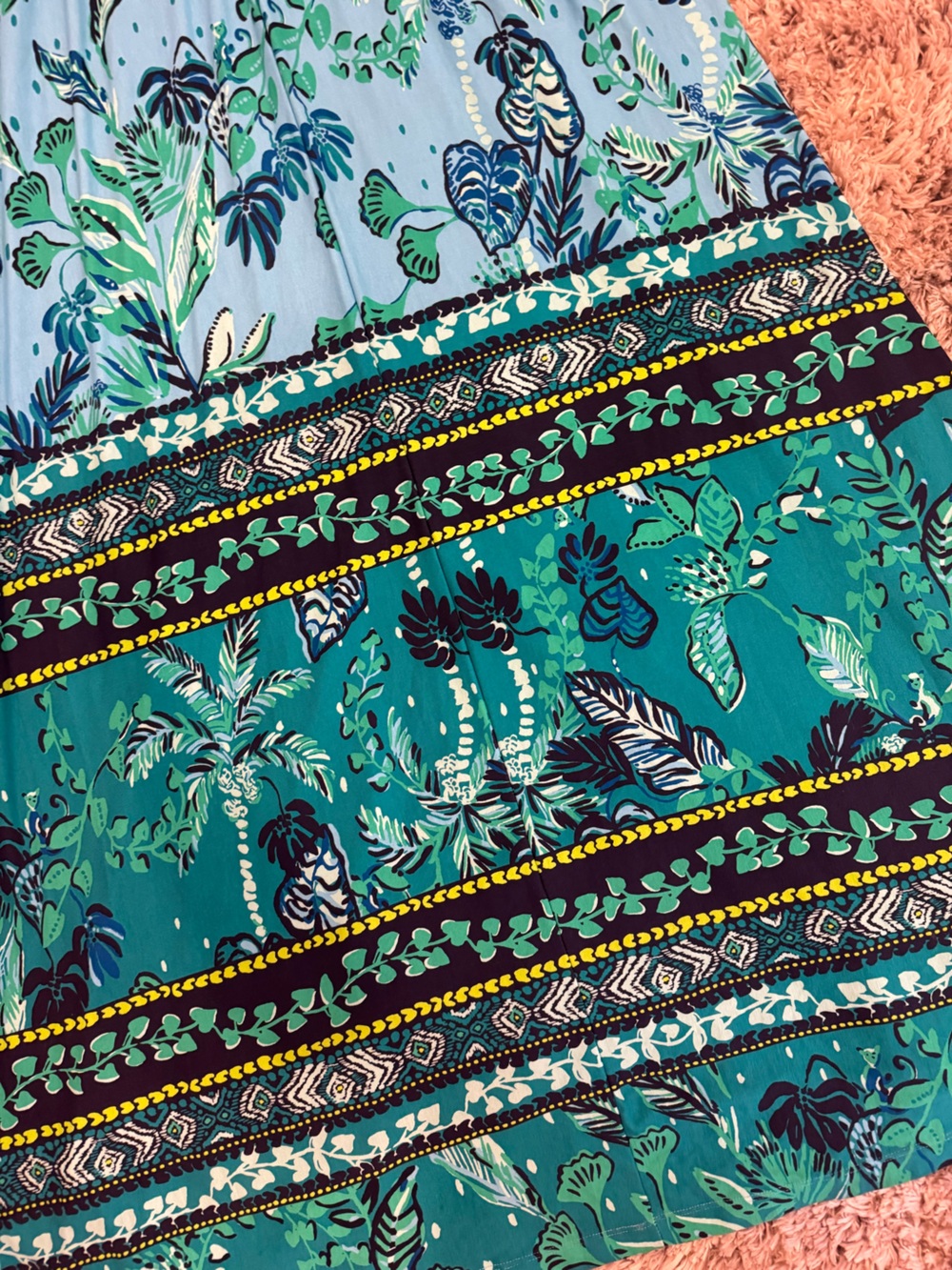Lilly Pulitzer Navy Patterned Dress - Picture 4 of 6